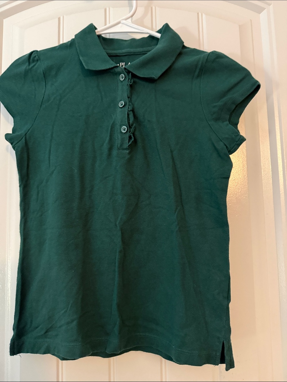 The Children's Place Dark Green Girls' Polo Shirt